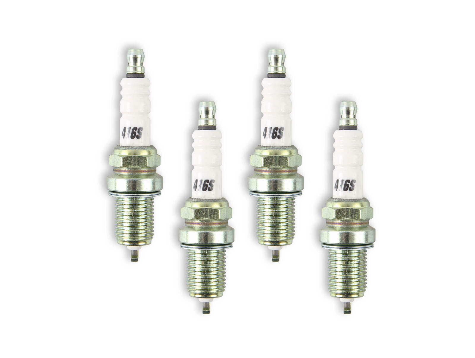 ACCEL 0416S-4 Accel Ignitions Shorty Header Spark Plug Resistor Heat ...