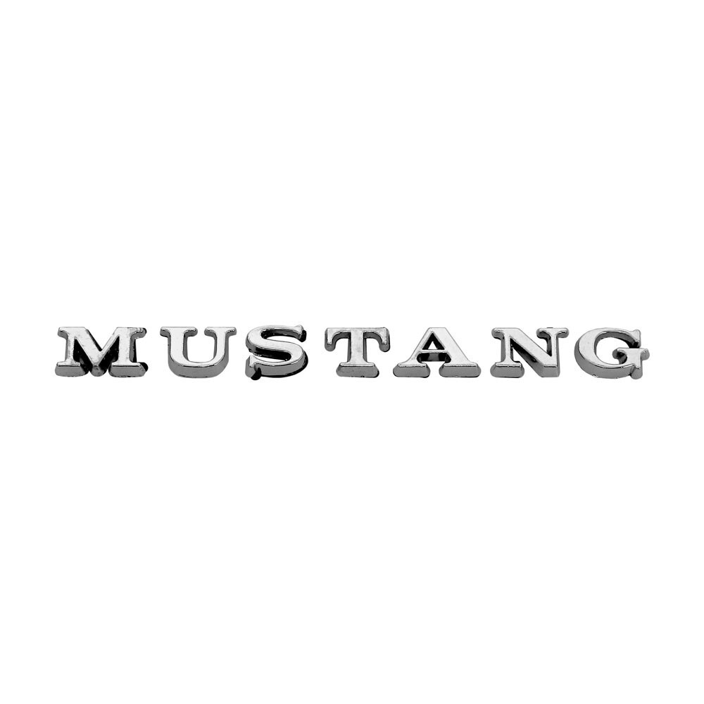 1965 - 1972 Mustang Stick-on Letters