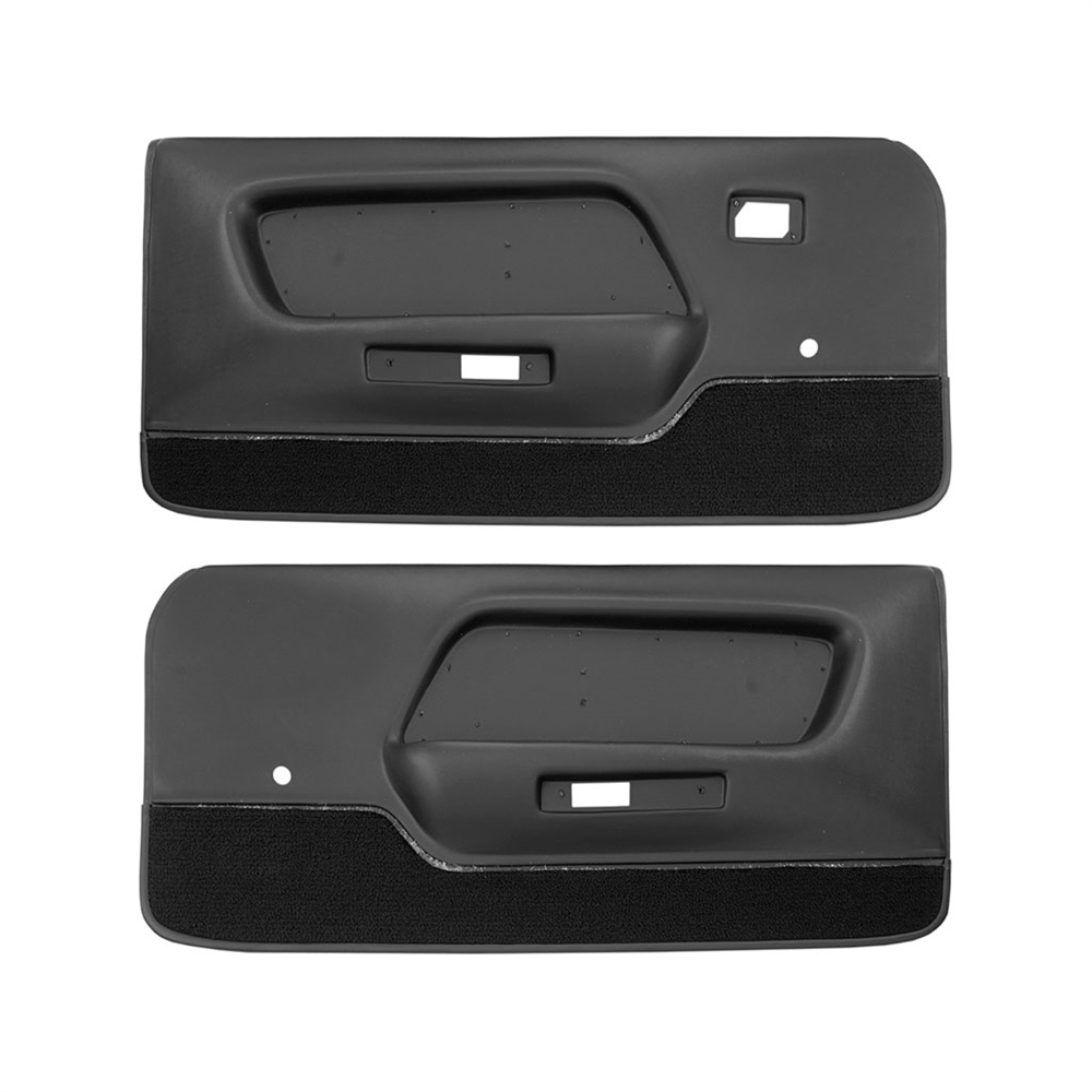 1969 Mustang Deluxe Door Panels (Black)