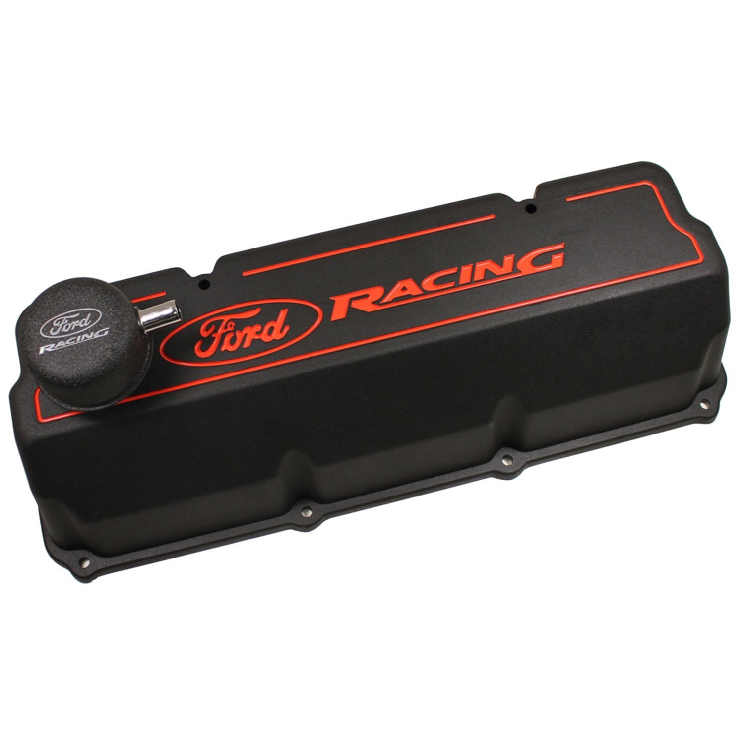 Ford Racing Tall Valve Covers (302C 351C) Black Alloy