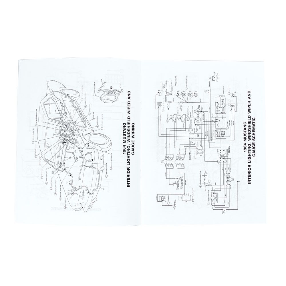 1967 Mustang Wiring Diagrams Factory Manual