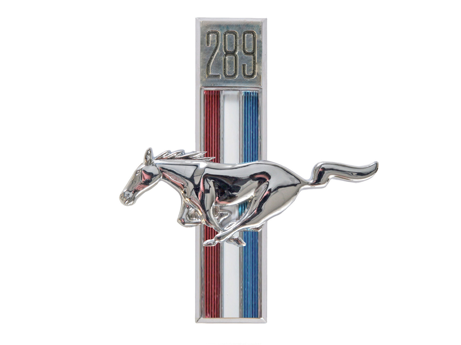 C7ZZ-162289-SK 1964 - 1968 Mustang 289 Running Horse Fender Emblems ...