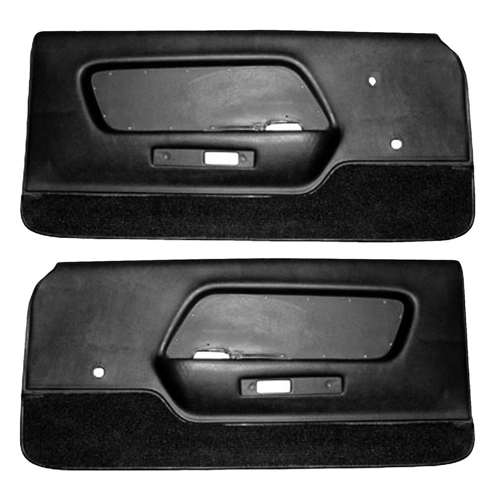 1970 Mustang Deluxe Door Panels (Black)