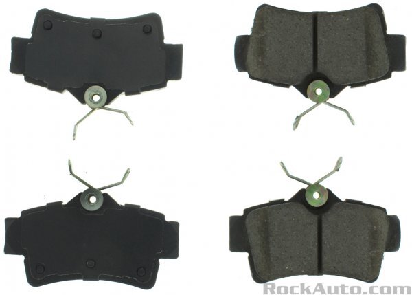 1994 - 2004 Mustang Semi - Metallic Rear Disc Brake Pads 3.8 4.6 5.0 GT ...