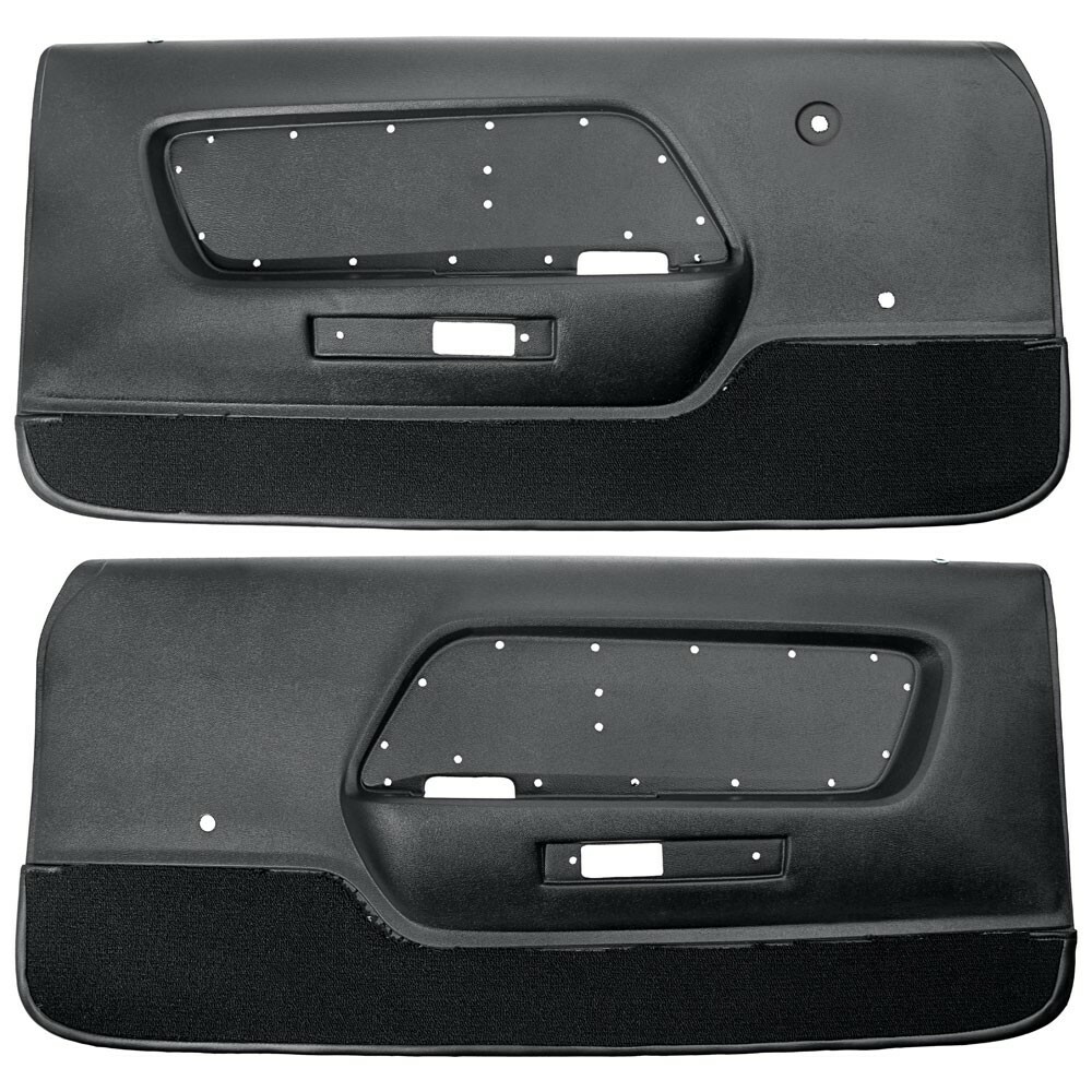 Custom Mustangs KIT-DOR-8 1970 Mustang Deluxe Door Panel Kit (Black ...