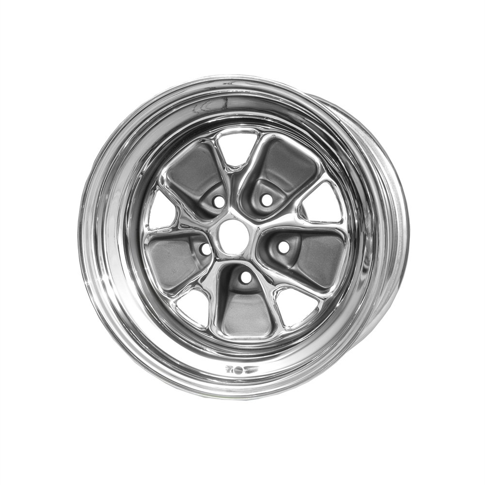 Scott Drake C5ZZ-1007-DR 1964 - 1967 Mustang Styled Steel Wheel (14x6 ...