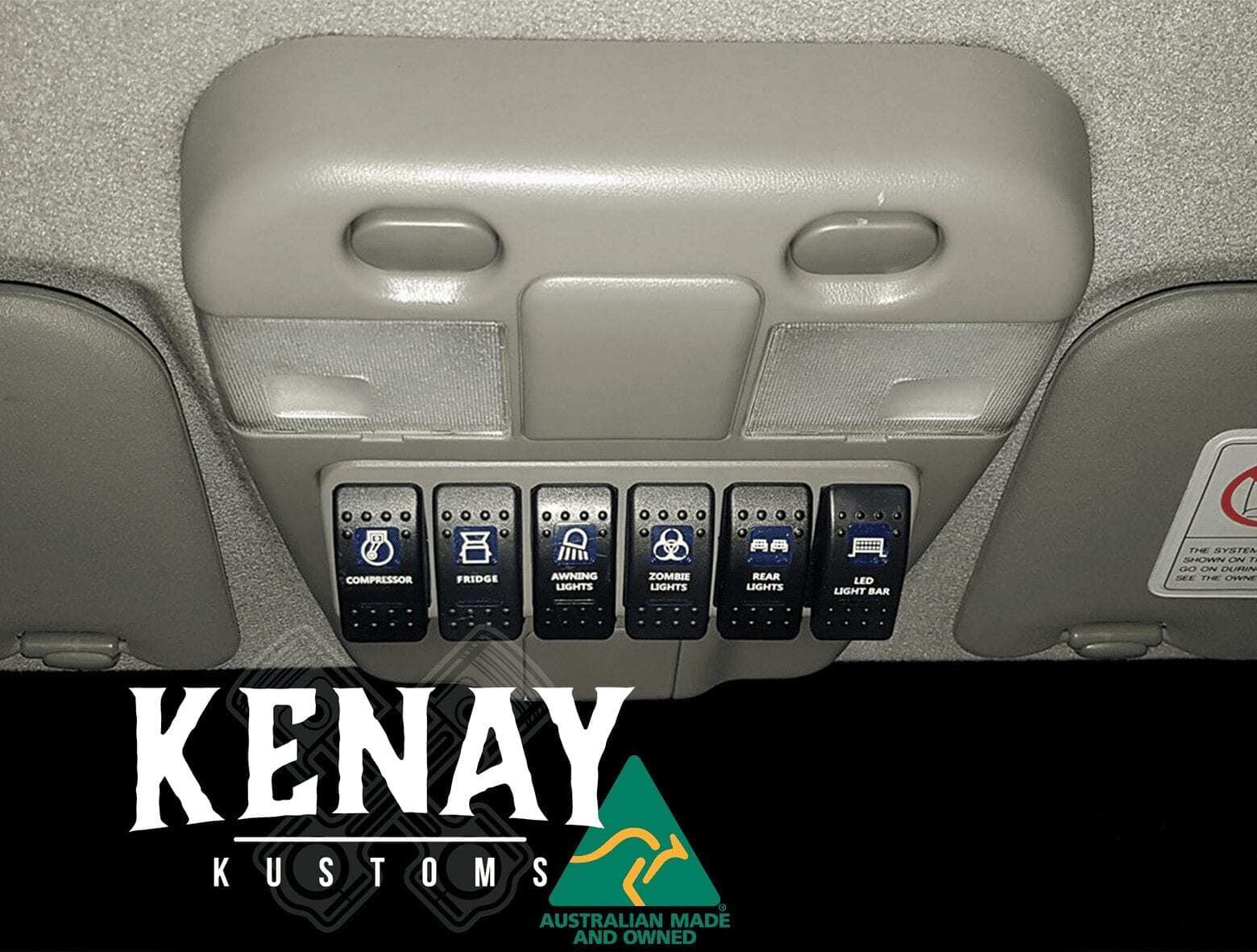 Nissan Patrol Gu Y61 Sunglass Holder Switch Panel Colour Code W Kenay Kustoms