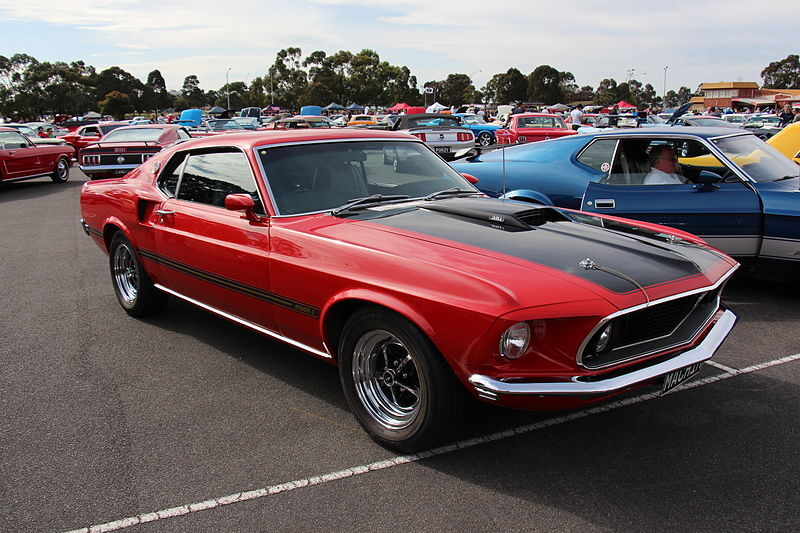 Scott Drake C9ZZ-16C630-A 1969 - 1970 Mustang Mach 1 Hood Scoop