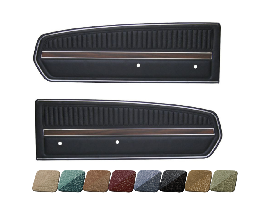 TMI Products 10-70108-XXX-XXX 1968 Mustang Deluxe Door Panel