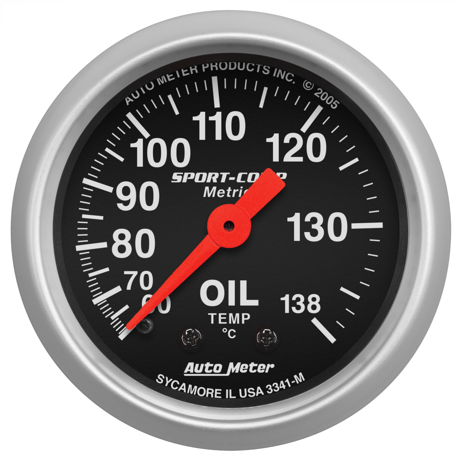 Autometer ATM3341M 21/16" Mechanical Oil Temperature Gauge