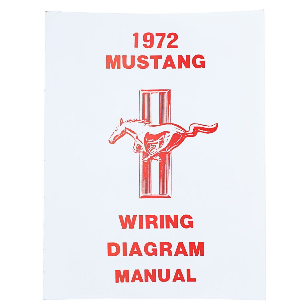 Jim Osborn Reproductions MP8 1972 Mustang Wiring Diagram Manual