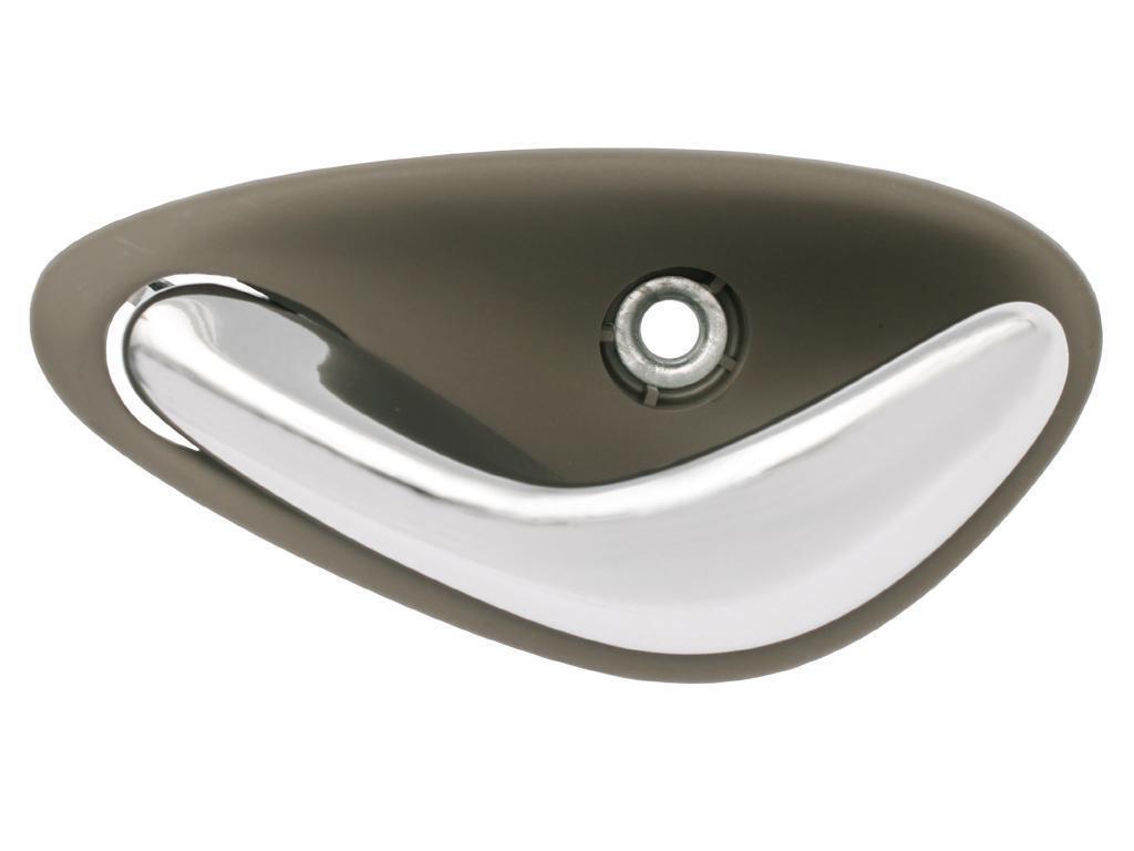 Rare Spares DH1037 Front Inner Door Handle for Holden Commodore VT VX VY VZ  - Left, Shale Chrome R