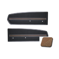 1968 Mustang Deluxe Door Panel - Saddle