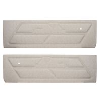 1970 Mustang Standard Door Panels (Corinthian) White