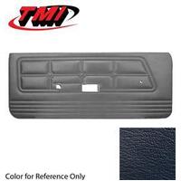 1971-73 Mustang Standard Door Panels - Dark Blue