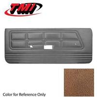 1971-73 Mustang Standard Door Panels - Medium Ginger