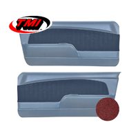 1967-68 Mustang Sport OE Molded Door Panels (1 Pair) Metallic Red