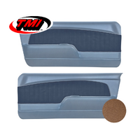 1967-68 Mustang Sport OE Molded Door Panels (1 Pair) Saddle