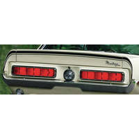 1968 Mustang GT/CS Trunk Lid Stripe - Black