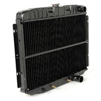 1967-1969 Mustang 289 302 351 w/AC 24" 3 Core Copper Radiator