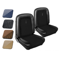 1967 Mustang Coupe Shelby/Deluxe Upholstery Set (Rear Only)