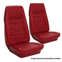 1971-73 Mustang Standard Upholstery Set (Front Only) Vermillion