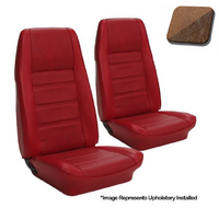 1971 Mustang Coupe Standard Upholstery Set (Rear Only) Medium Ginger