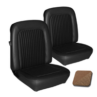 1968 Mustang Coupe Standard Upholstery Set (Rear Only) Nugget Gold