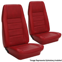 1972-73 Mustang Coupe Standard Upholstery Set (Full Set) Vermillion