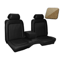 1969 Mustang Standard/Deluxe Upholstery Set w/ Bench Seat (Front Only) Nugget Gold