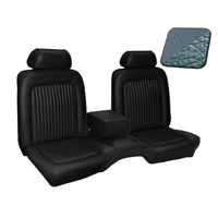 1969 Mustang Standard/Deluxe Upholstery Set w/ Bench Seat (Front Only) Light Blue