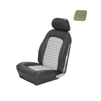 1964.5-66 Mustang Standard Sports Seat Upholstery Set w/ Bucket Seats (Front Only) Ivy Gold