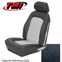 1964.5-66 Mustang Standard Sports Seat Upholstery Set w/ Bucket Seats (Front Only) Black