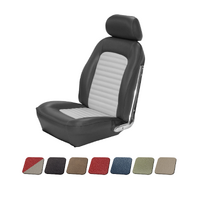 1964.5-66 Mustang Standard Sports Seat Upholstery Set w/ Bucket Seats (Front Only)