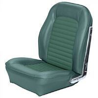 1966 Mustang Standard Sport Seat Upholstery Set w/ Bucket Seats (Front Only) Turquoise