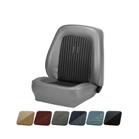 1968-69 Mustang Coupe Standard Sport Upholstery Set w/ Low-Back Bucket Seats (Full Set)