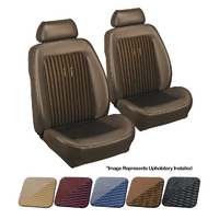 1968 Mustang Shelby/Deluxe Sport II Seats Upholstery Set w/ Bucket Seats (Front Only)