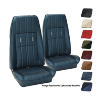 1972-73 Mustang Coupe Deluxe Sport Seat Upholstery Set (Full Set)