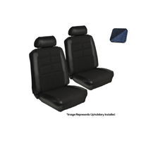 1969 Mustang Convertible Deluxe Upholstery Set (Rear Only) Dark Blue