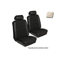 1969 Mustang Convertible Deluxe Upholstery Set (Rear Only) White