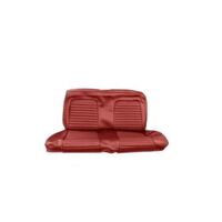 1964.5-65 Mustang Convertible Standard Upholstery Set (Rear Only) Bright Red