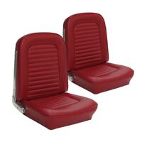 1966 Mustang Convertible Standard Upholstery Set (Rear Only) Parchment