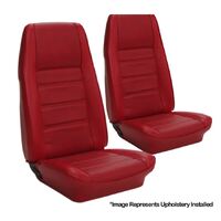 1971-73 Mustang Convertible Standard Upholstery Set (Full Set) Vermillion