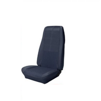 1970 Mustang Convertible Deluxe/Grande Sport Seat Upholstery Set w/ Hi-Back Bucket Seats (Full Set) Dark Blue