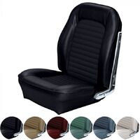 1966 Mustang Convertible Standard Sport Seat Upholstery Set w/ Bucket Seats (Full Set)