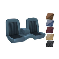 1968 Mustang Convertible Deluxe Sport Seat Upholstery Set w/ Bucket Seats (Full Set)