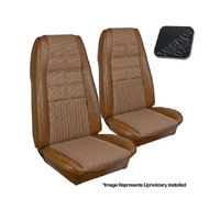 1970 Mustang Sportsroof Deluxe/Grande Upholstery Set (Rear Only) Black