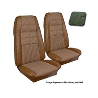 1970 Mustang Sportsroof Deluxe/Grande Upholstery Set (Rear Only) Medium Ivy Green