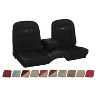 1964.5-66 Mustang Fastback Deluxe Pony Upholstery Set (Rear Only)