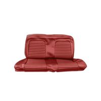 1964.5-65 Mustang Fastback Standard Upholstery Set (Rear Only) Bright Red